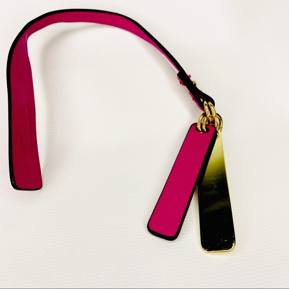 FREE w/Purchase Steve Madden Gold Tone & Magenta Accessory - Picture 4 of 8